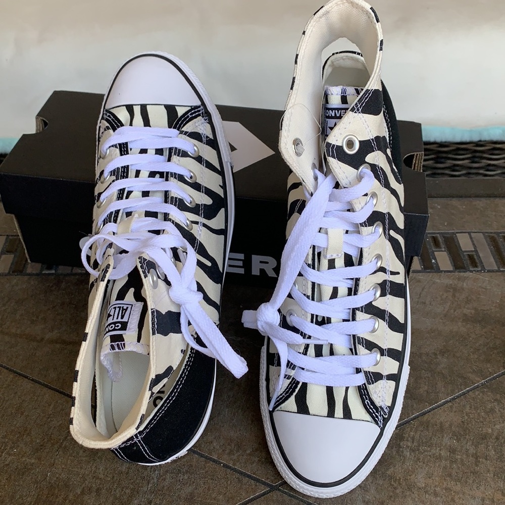 CONVERSE CTAS TWISTED UPPER HI EGRET/BLACK/BLACK M - Picture 7 of 13